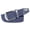 Blue, variant on Men's Buckle Belt Braided Web Belt Fashion Holeless SummerWinter Streetwear Medium Fabric Belt Navy White Small-X-Large