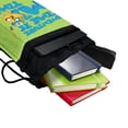 thumbnail image 4 of Adventure Time Is My Time Drawstring Backpack Sports Bag Sackpack 17" x 13", Perfect for Gym, Yoga or Practice, 4 of 5