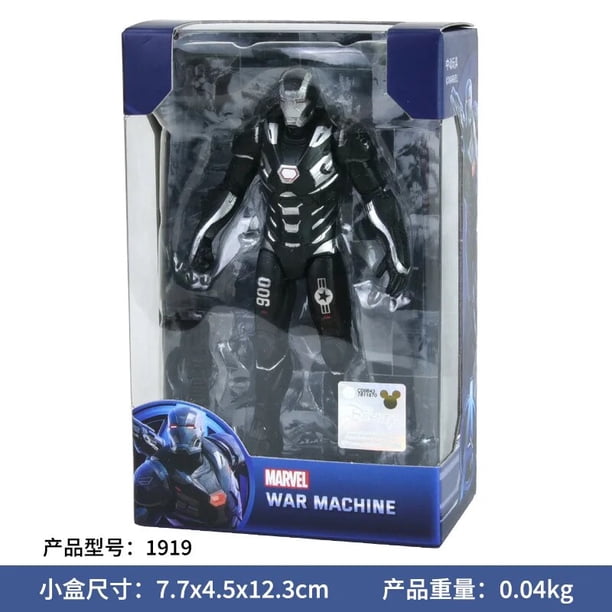 Figuras de acción de Marvel, Spiderman, Hulk, Pantera Negra, Thanos, Capitán América, Thor, Iron Man, vengadores de Marvel, juguetes para niños, regalos LIUWENJING unisex