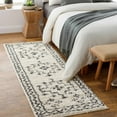 thumbnail image 5 of Hauteloom Cheam Hallway, Kitchen Runner Rug - Bohemian, Transitional - Plush Pile - Black, Cream - 2'7" x 7'3", 5 of 10