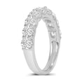 thumbnail image 3 of TimeLe$$ Classics Lab Grown Nine Stone Diamond Anniversary Bands and Wedding Rings For Women in 14K White Gold - 1 CTW (Ring Size: 5.5), 3 of 7