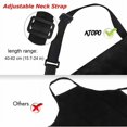 thumbnail image 2 of Professional Bib Apron, Waterproof Apron With Adjustable Shoulder Strap, For Men And Women, Kitchen Apron With Two Large Pockets, Perfect For Cooking, Gardening, Serving (4 PCS), 2 of 5