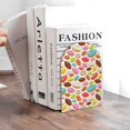 thumbnail image 6 of Naloa Color Donut 2 Pcs Bookend Large Capacity Office Book Ends for Home Office Library School Study Decoration, 6 of 8