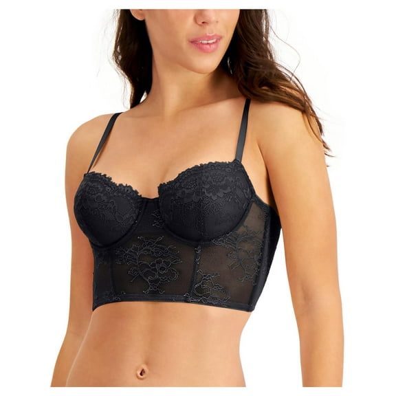 INC Womens Lace Nylon Bustier