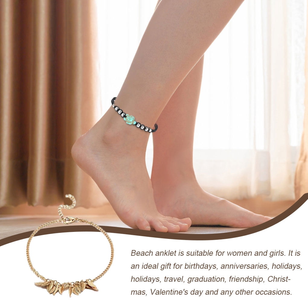 Chaîne de cheville bracelet cœur en acier inoxidable 316L CHASSA-270