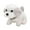 Gray, variant on Electric Walking Barking Big Head Dog Plush Toy Realistic Pet Simulation Stuffed Animal Sound Motion 5.91x6.69x3.54 inch