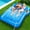 Blue, variant on Inflatable Tanning Pool Lounger Float with Sprinkler, Extra Large Pool Floats Adult with Pillow 6 in 1 Suntan Tub Raft Floatie with Food Drink Holder, Blow Up Tanning Bed for Summer Pool Party
