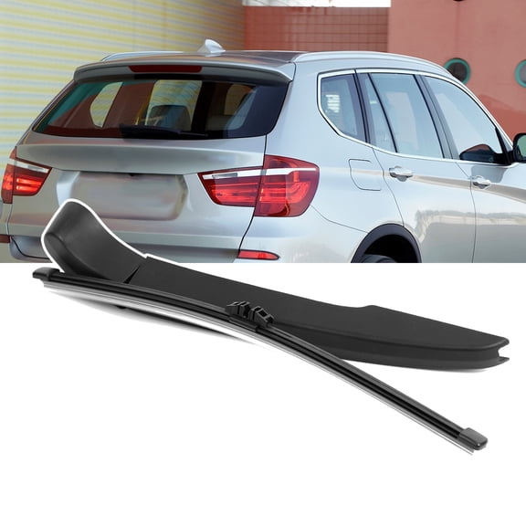 13" Rear Windshield Wiper Blade and 12" Arm Fit for 2011-2017 BMW X3 F25 Rear Window Wiper Arm Blade Cover Assembly