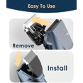 thumbnail image 7 of Quiet Cat Clippers for Matted & Long Hair, 2-Speed Cordless Pet Shaver Grooming Kit for Cats, Small Dogs & Animals (Blue), 7 of 7