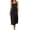 Black, variant on Gingham Dress Women Loose Cozy Spaghetti Strap Pleated Midi Dresses Casual Summer Round Neck Beach Vacation Dress 2026 Green L