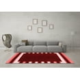 thumbnail image 3 of Ahgly Company Indoor Rectangle Abstract Red Contemporary Area Rugs, 8' x 10', 3 of 4