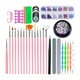 thumbnail image 1 of conjunto de herramientas de manicura Nail Art Kit Nail Art Brush Nail Art Spot Tool Nail Stripe Ribbon Rhinestone Crystal Juego de limas de uñas para mujer Ormromra 2035864-2, 1 of 4