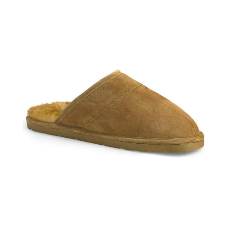 Lamo Footwear Men's Scuff Leather Slippers - P103m-92