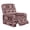 Running Horse Geometric Print, variant on HELLHERO Tropical Plant Print Lazy Boy Chair Covers Slipcover 4 Piece Recliner Cover 1 Seat Extra Large Fitted Cover for Recliner Chair with Foot Rest