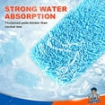 thumbnail image 3 of DR DAPPER Reusable Microfiber Wet Mop Pads Compatible with SwifferSweeper Mop, 3 Pack, Blue (Mop is Not Included), 3 of 6