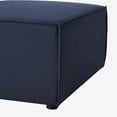 thumbnail image 4 of Modway Saybrook Outdoor Patio Upholstered Sectional Sofa Armless Chair in Navy Blue, 4 of 7