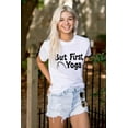 thumbnail image 3 of 1st Yoga Relaxing Meditation Namaste Women's Plus Size Graphic Tee Brisco Brands 3X, 3 of 4
