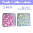 thumbnail image 3 of 2 cajas de accesorios para uñas de concha ultrafina de color Phantom irregulares y rompibles para manicura casera, 3 of 6