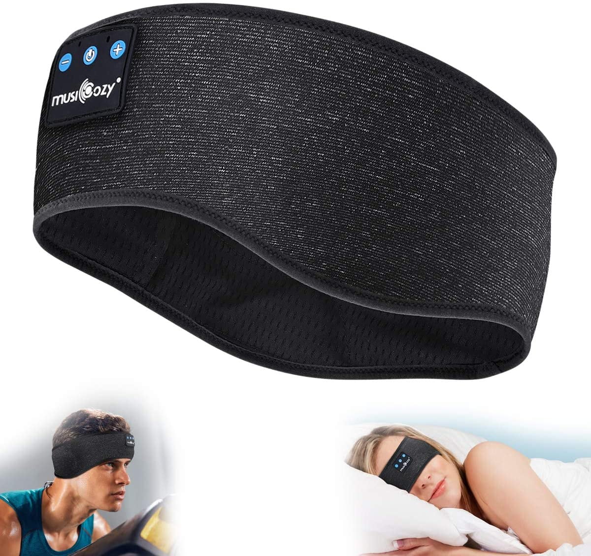 Schlaf Kopfhörer Ohrstöpsel Bluetooth Sport Stirnband mit HD Stereo Lautsprecher 