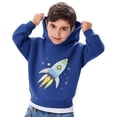 thumbnail image 5 of Frostluinai Boys Hooded Sweatshirt Fleece Pullover Hoodies Long Sleeve Warm Graphic Hoodie Sweatshirts for Toddler Kids 2-7 Years, 5 of 6