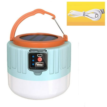 

LED Solar Charging Bulb Solar Lamp Night Market Lamp Mobile Outdoor Camping Solar Power Emergency Lights New