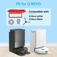 thumbnail image 2 of Bibemorol Roborock Q Revo Replacement Accessories Kit with Filter Paper, Dust, Brush, Mop Pads, Dust Bags, Side Brush, 22 Pack, 2 of 7