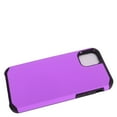 thumbnail image 4 of Apple iPhone 11 PRO Phone Case Protective Tuff Hybrid Drop Protection Shockproof Armor Dual Layer Frame Heavy Duty Rubber Rugged Silicone Gel TPU Slim Cover PURPLE Cover for Apple iPhone 11 Pro / 5.8", 4 of 5