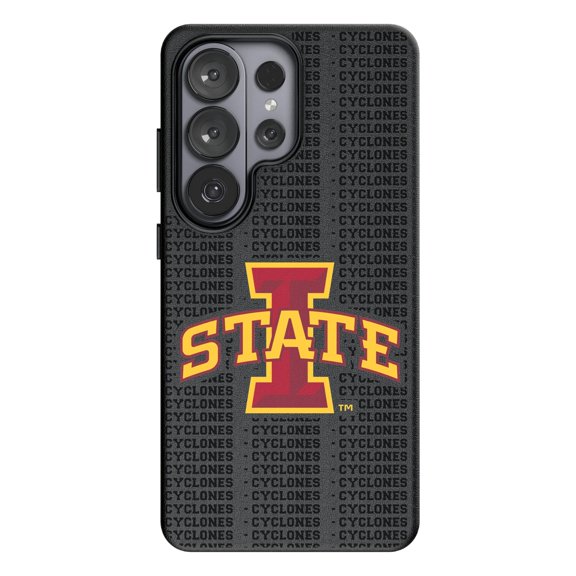Keyscaper Iowa State Cyclones Text Backdrop Galaxy Magnetic Bump Case