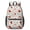 Pioneer Flower Floral-1, variant on Pioneer Flower Floral Print Pattern 17" School Backpacks for Teens,Waterproof Oxford Fabric,S-Shape Padded Straps for School,Travel,Hiking,Camping
