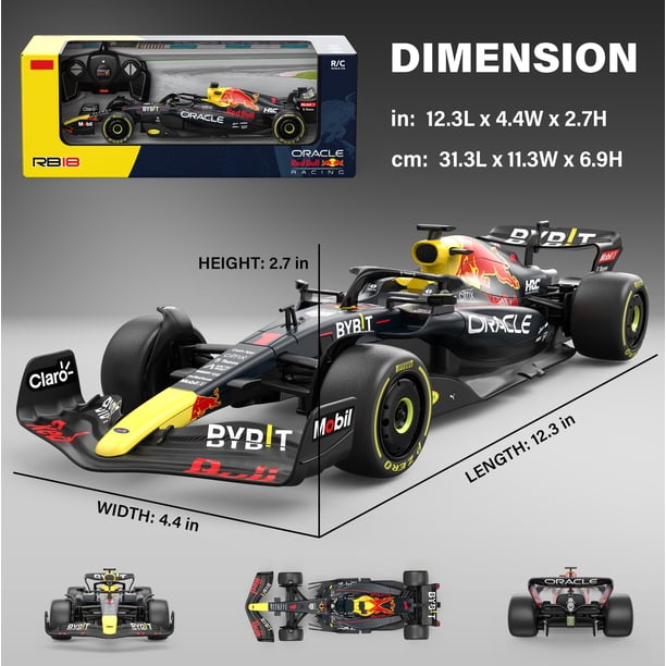 VOLTZ TOYS Licensed Red Bull RB18 F1 RC Car 1:18 Scale Remote