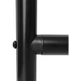 thumbnail image 5 of Utopia Alley Rustproof Wall Mounted Aluminum D-shape Shower Rod With Ceiling Support for Freestanding Tubs, 60 Inch Large Size by 25 Inch, Matte Black, 5 of 8