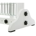thumbnail image 7 of TRIXIE Expandable Wooden Freestanding Pet Gate with Pet Door, Expands to 71" Wide, White, 7 of 7