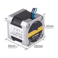thumbnail image 4 of Nema 17 Stepper Motor 40mm 42Ncm 1.7A 2 Phase Stepper Motor For CNC 3D Printer Engraving Milling Machine, 4 of 6
