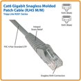 thumbnail image 2 of Tripp Lite Cable de Parche Moldeado sin Cordones Cat6 Gigabit de 10 Pies (RJ45 M/M), Azul, 2 of 2