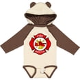 thumbnail image 3 of Inktastic Maltese Cross Firefighter Boys or Girls Long Sleeve Baby Bodysuit, 3 of 5