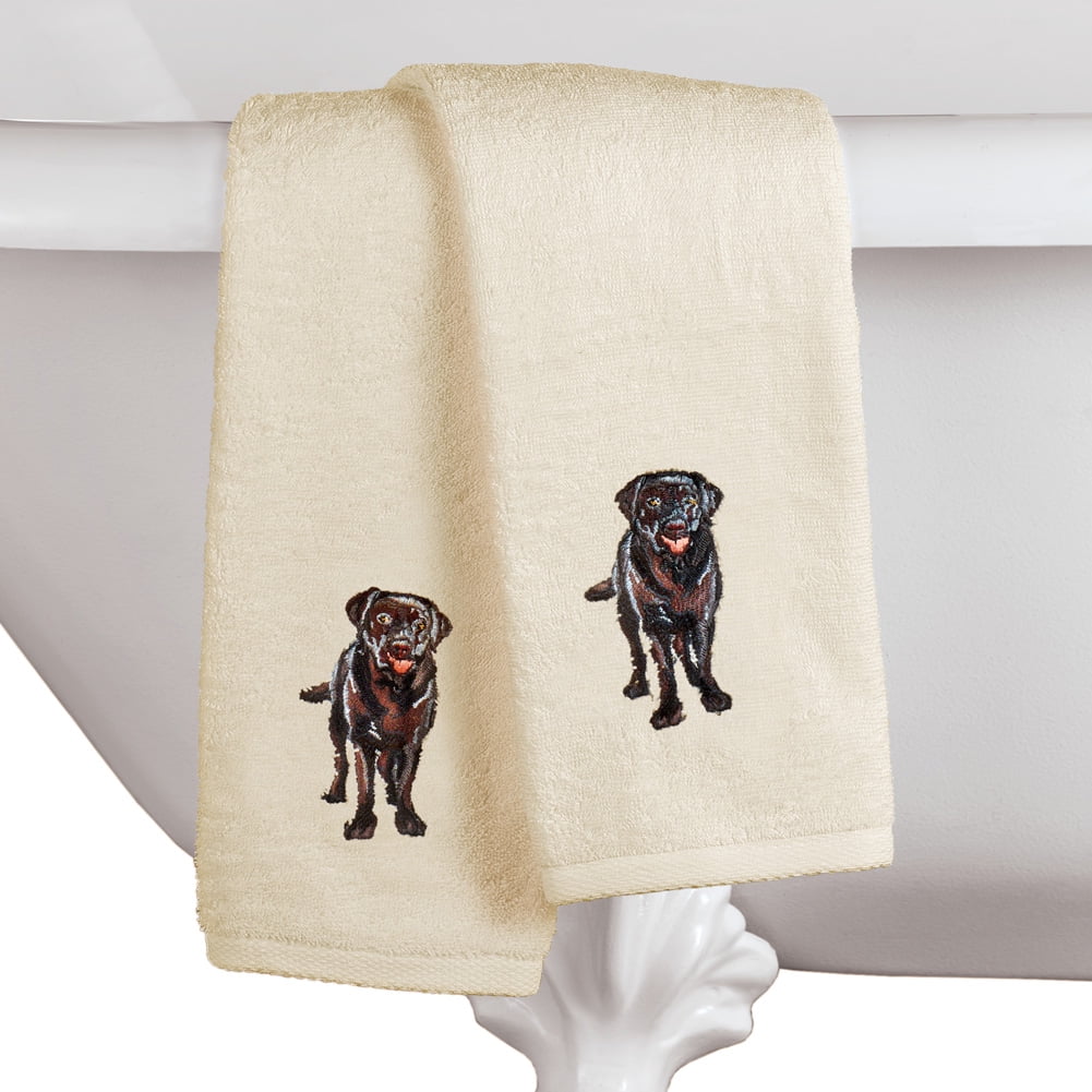 Dog Towel German Shepherd 9 Embroidered Personalised Towels and Tea Towels 