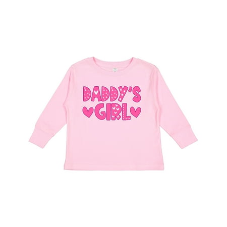 

Inktastic Daddy s Girl Gift Gift Toddler Toddler Girl Long Sleeve T-Shirt