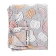thumbnail image 2 of Mainstay Printed Textured Plush Throw 50” x 60” Pumpkins, 2 of 8