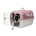 thumbnail image 5 of Vibrant Life 26" Plastic Portable Kennel for Dogs, Pink, 5 of 8