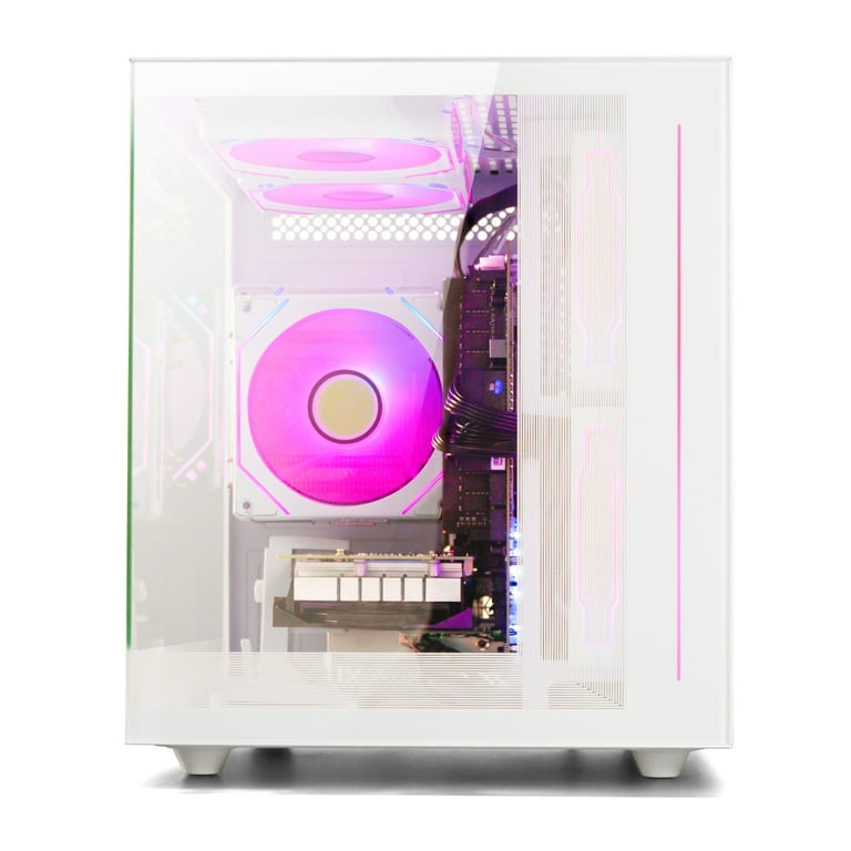 WIWB Gaming PC Desktop, Ryzen 7 5700X, 32GB DDR4, RTX 5060 8GB