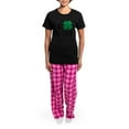 thumbnail image 4 of CafePress - Buffalo Irish Pajamas - Women's Short Sleeve Print T-Shirt and Pants Dark Cotton Pajama Set, 4 of 7