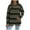 Army Green, variant on GigrtiJin Fall Winter Sweater for Women Striped Round Neck Trendy Loose Kint Tops Casual Lightweight Pullover Blouse