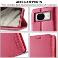 thumbnail image 4 of K-Lion for Google Pixel 7A Case, Pixel 7A Wallet Case with Card Holder PU Leather Magnetic Flip Folio Shockproof Phone Cover, Rose, 4 of 7