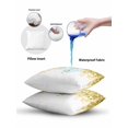thumbnail image 5 of Waterproof Outdoor Throw Pillows with Inserts 12"x20", Yellow Eucalyptus Leaves Soft Decorative Pillowcases for Couch Bedroom, Spring Floral Summer Botanical Pillow Covers for Sofa Living Room, 5 of 8