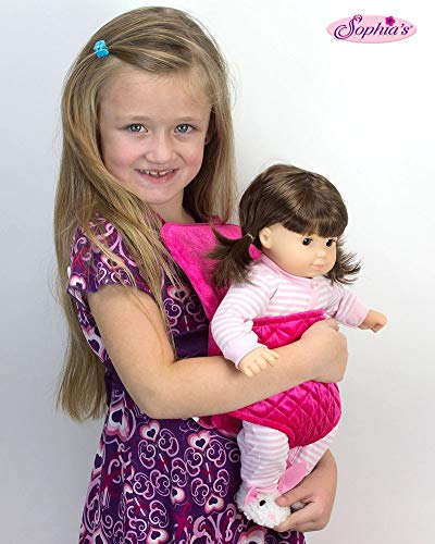 girl bike with baby doll carrier