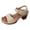 Beige, variant on Rokment Dressy Sandals for Women Ladies 2026 Summer Comfortable Fashion Casual Leather Open Toe Ankle Strap Platform Chunky Block High Heel Dress Shoes Beige Size 6.5