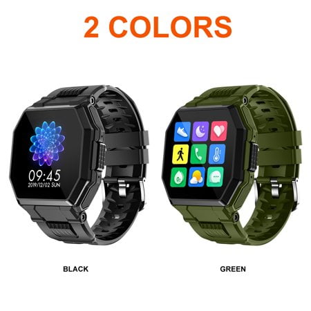 Smart Fitness Watch waterproof Full screen Touch watch for Running skipping rope walking