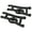 Black, variant on RPM Front A-arms 2 Black RU ST SLH RPM80242 Electric Car/Truck Option Parts