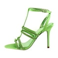 thumbnail image 2 of Jessica Simpson Tiannah Women's Heels Bright Green Size 9.5 M, 2 of 8