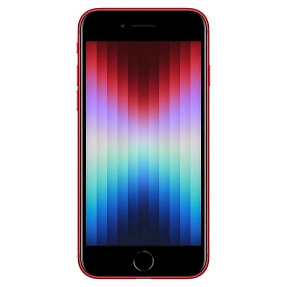 Pre-Owned Apple iPhone SE G3 64GB Fully Unlocked Red (2022) (Fair)